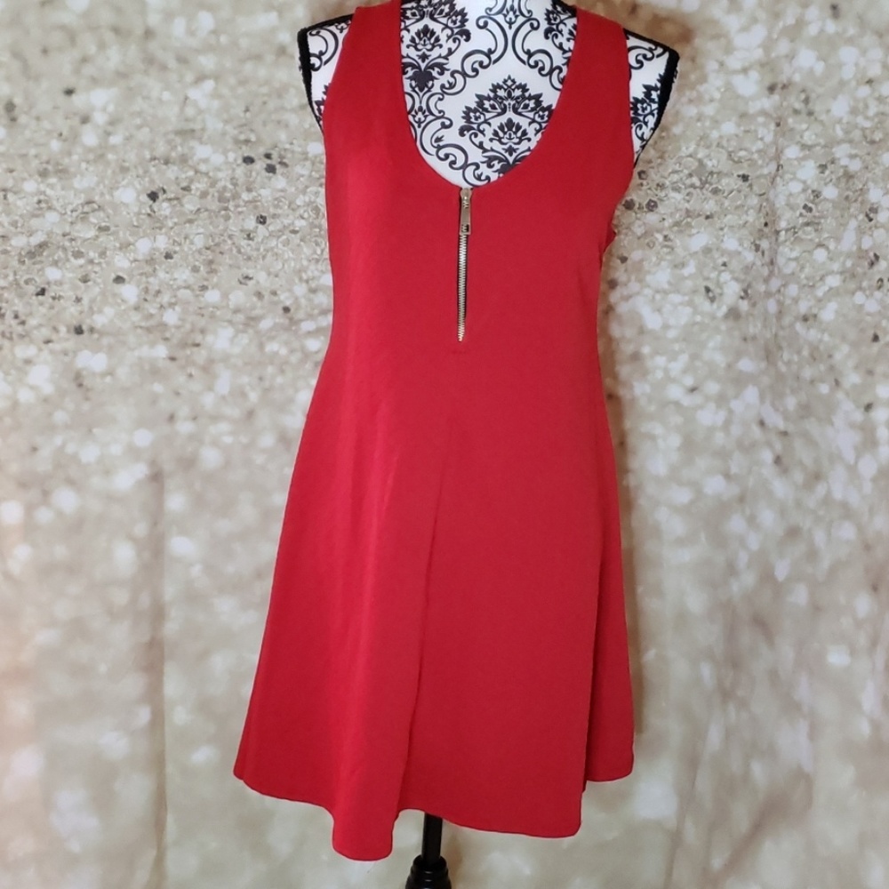 Red dress